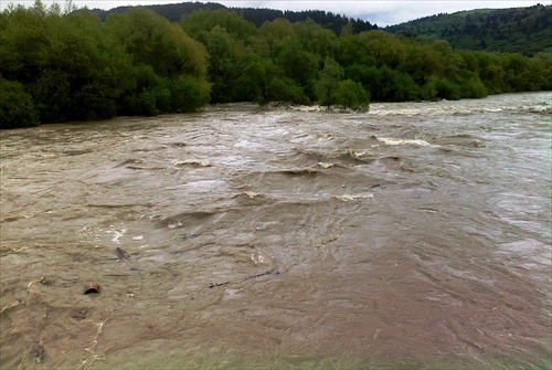TO JE SILA! rozbúrená rieka Orava