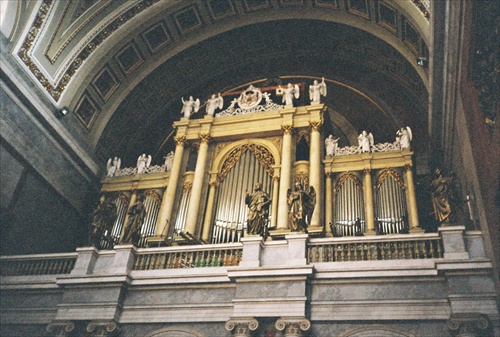 Ostrihom-orgán v katedrále