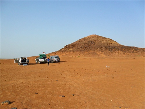 (879) Sudán, púšť kolem Meroe