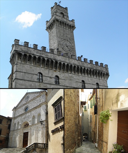 (1021) Montepulciano - hore Palazzo Comunale