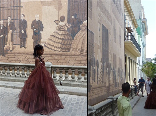 (1342) Havana - módna prehliadka na ulici