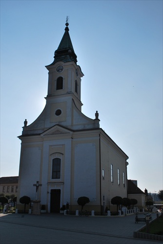 Farský kostol Bánovce nad Bebravou