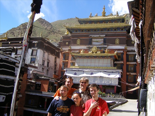 klaštor Panchen Lama, Tibet