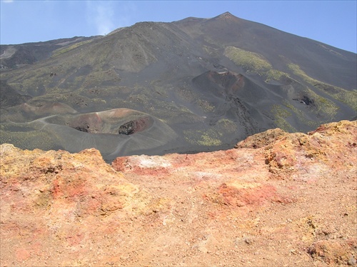 sopka Etna