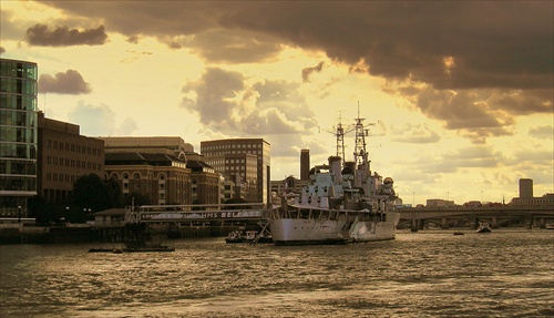 HMS Belfast trochu inak...