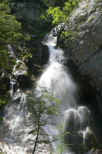 Silberkaklamm - vodopád