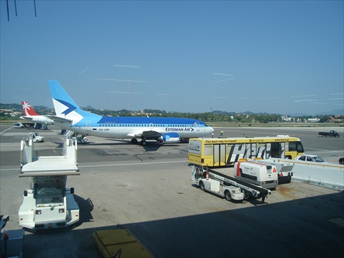 Korfu - Kerkyra - letisko