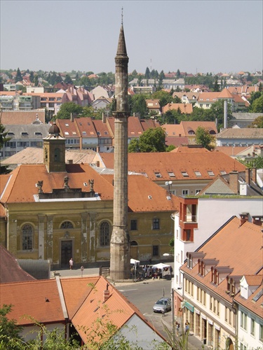 Turkish minaret, Eger, Hungary