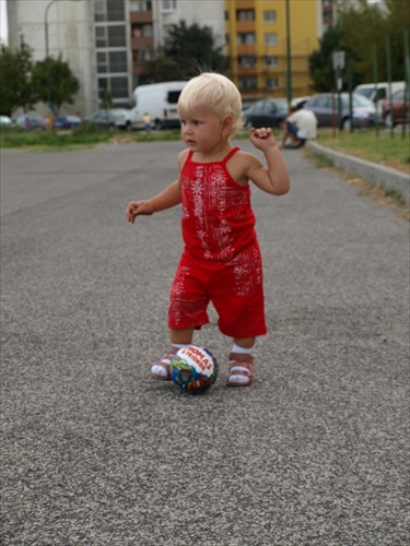 malá futbalistka