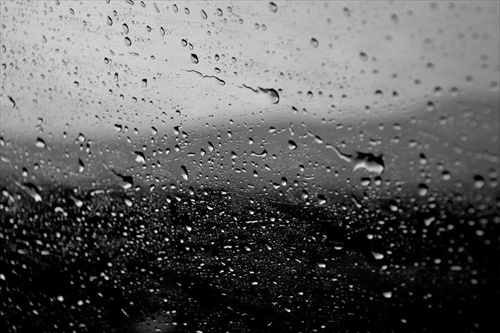 Dážď, Kvapky, Voda