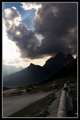 Západ slnka v Talianskych Dolomitoch