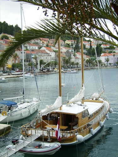 Mne to pripadá ako pirátska loď - Chorvátsko ostrov Korčuľa