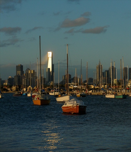 Zatoka v Melbourne