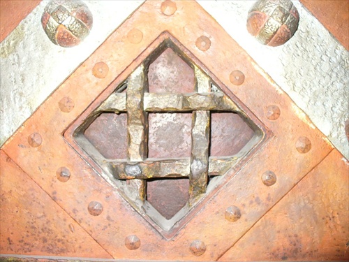 detail dverí - Chrám sv. Víta