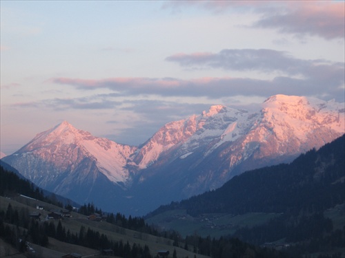 Zimné ráno v Tirolsku I.