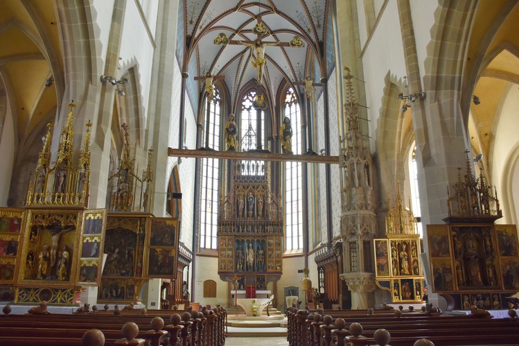 Gotický interiér 