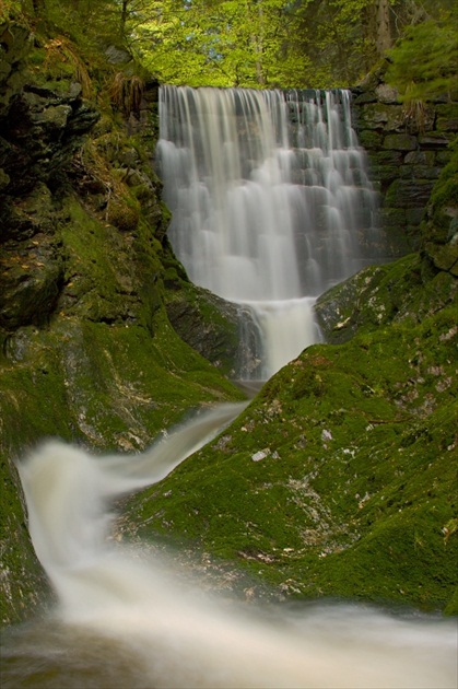 Černohorský vodopád