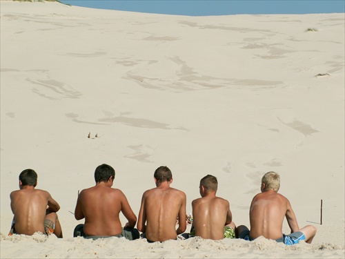piesočna duna Leba Poľsko
