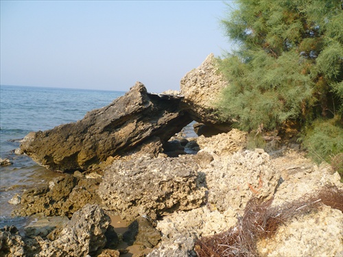 Korfu koniec pláže