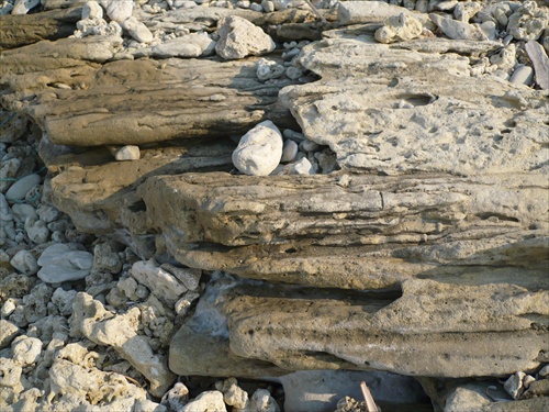 Korfu skalná stena