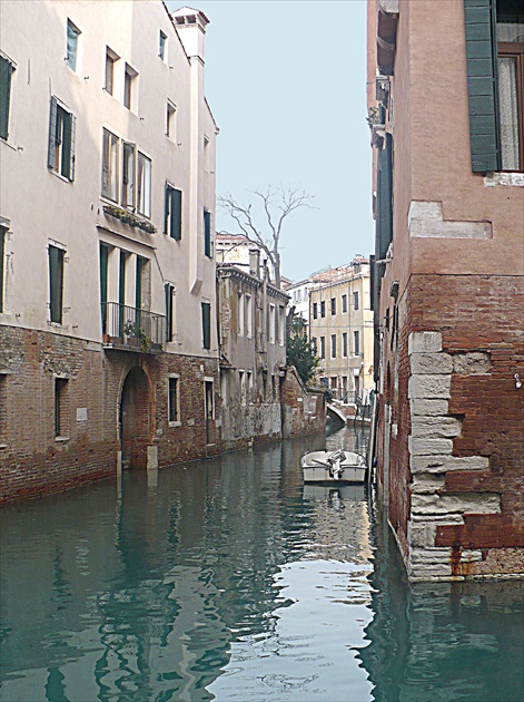 Ulička v Benátkach
