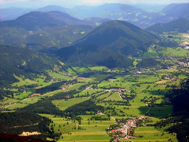 Pohľad zo Schneeberg