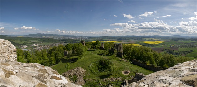 Výhľad zo Šarišského hradu II.