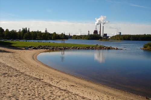 Záliv v Oulu