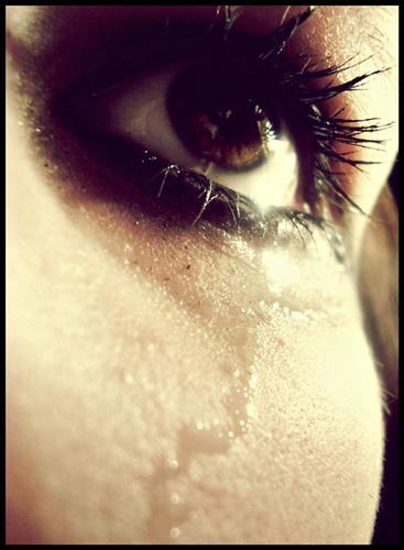 teary eye