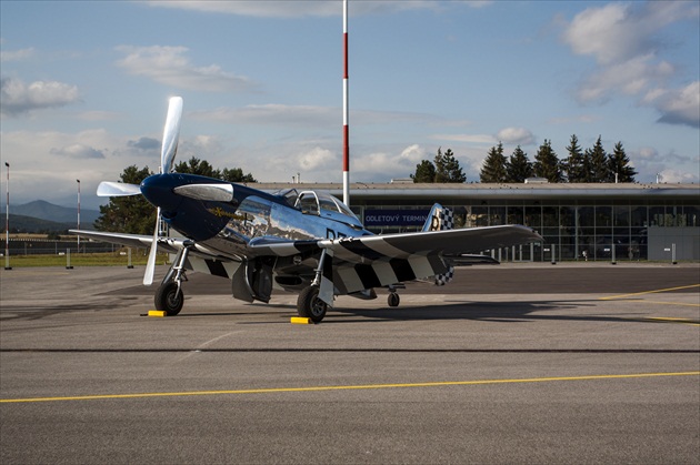 SIAF 2013 - P-51D Mustang