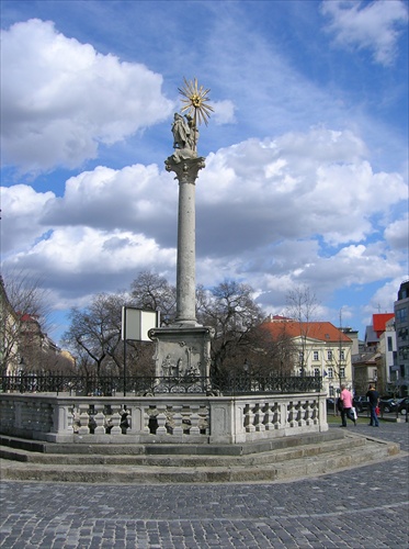 Stĺp na Hviezdoslavku