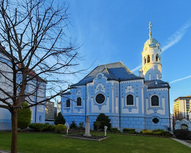 Modrý kostolík 