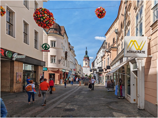 Obchodnã časť Kremsu 