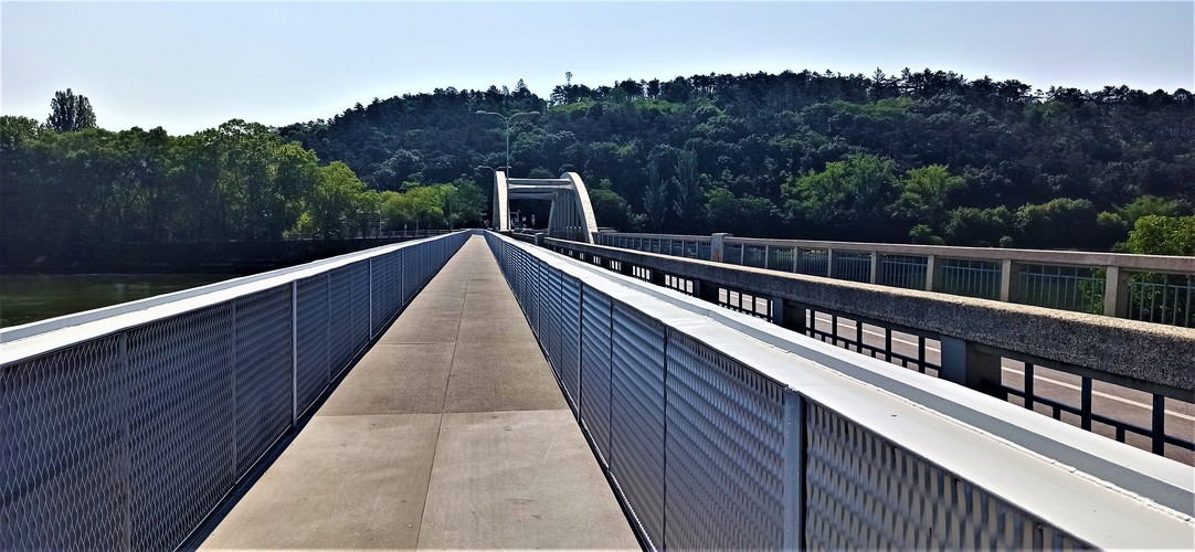 Piešťany krajinský most.Jún 2021.