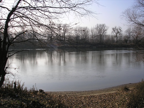 Ta zima v okolí Váhu 2006 26 novembra