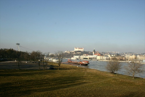 Dunaj klesá