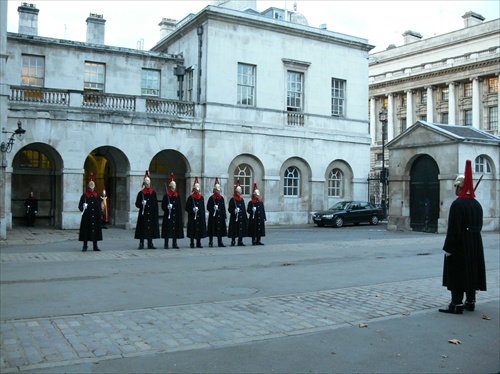 Výmena stráži- Londýn