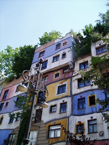 Hundertwasserov dom- Viedeň