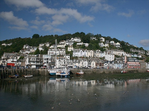 Cornwall- UK , rybarske mestečko Looe