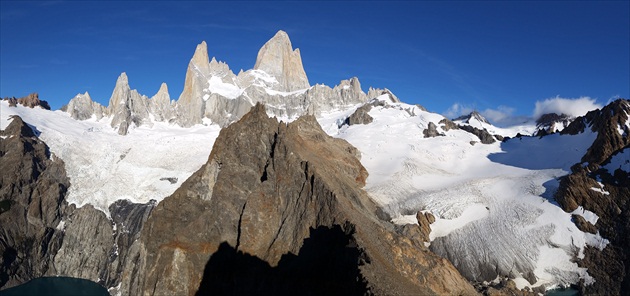 Mt. Fitz Roy and Mt. Poincenot