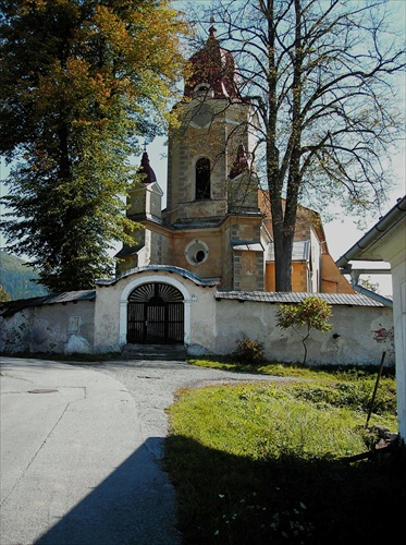 Lubietovsky kostol.