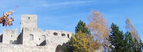 Hrad Strečno-jeseň