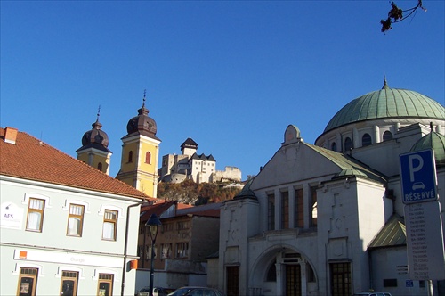 Trenčín - tri dominanty mesta