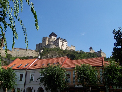 Trenčín - hrad nad mestom