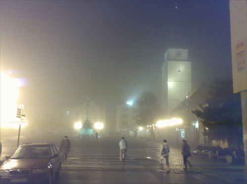 Il y a du brouillard