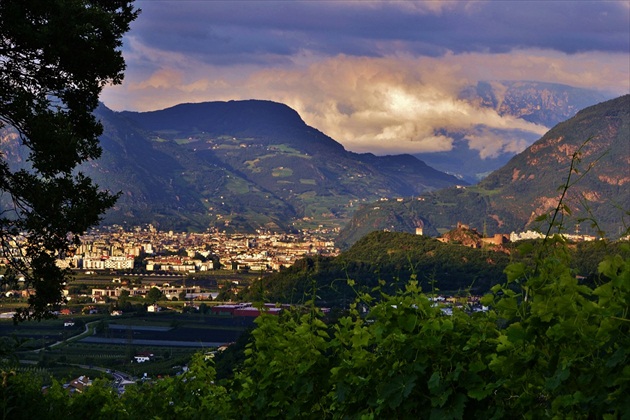 Pohľad na Bolzano