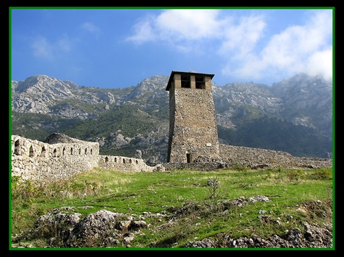 Landscape of Albania (Kruja)