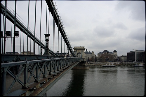 Chain bridge , Budapest