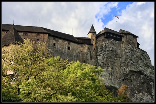 Oravský hrad pod rogalom :)