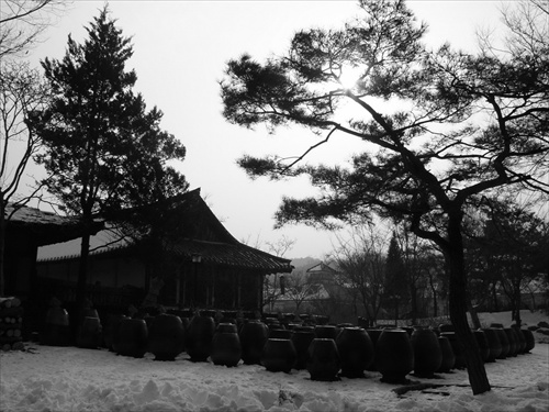tradicna korejska dedinka